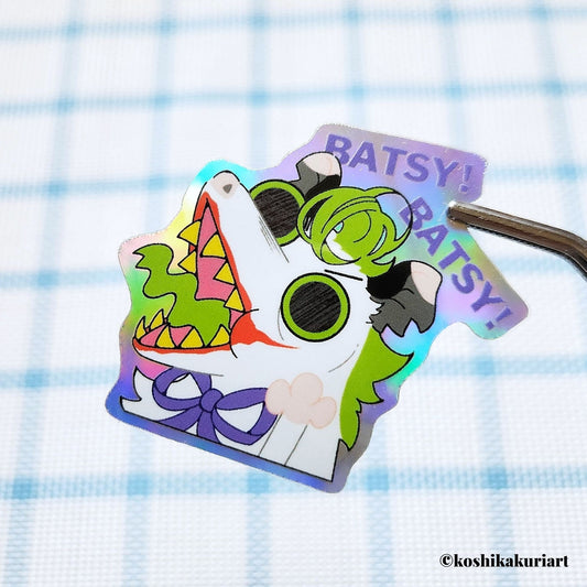 Opossum Joker Holographic Die Cut Sticker Set