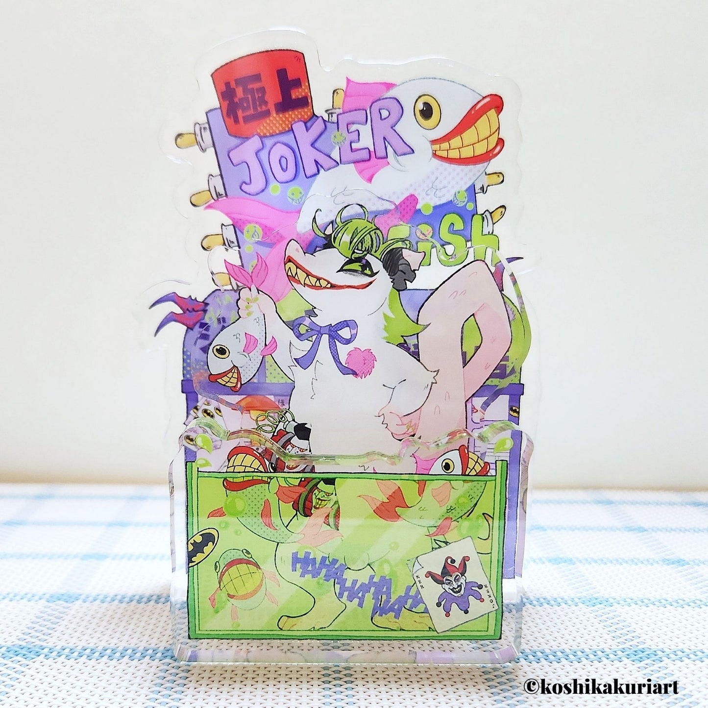 Opossum Joker's Fish Shop Acrylic Stander Set