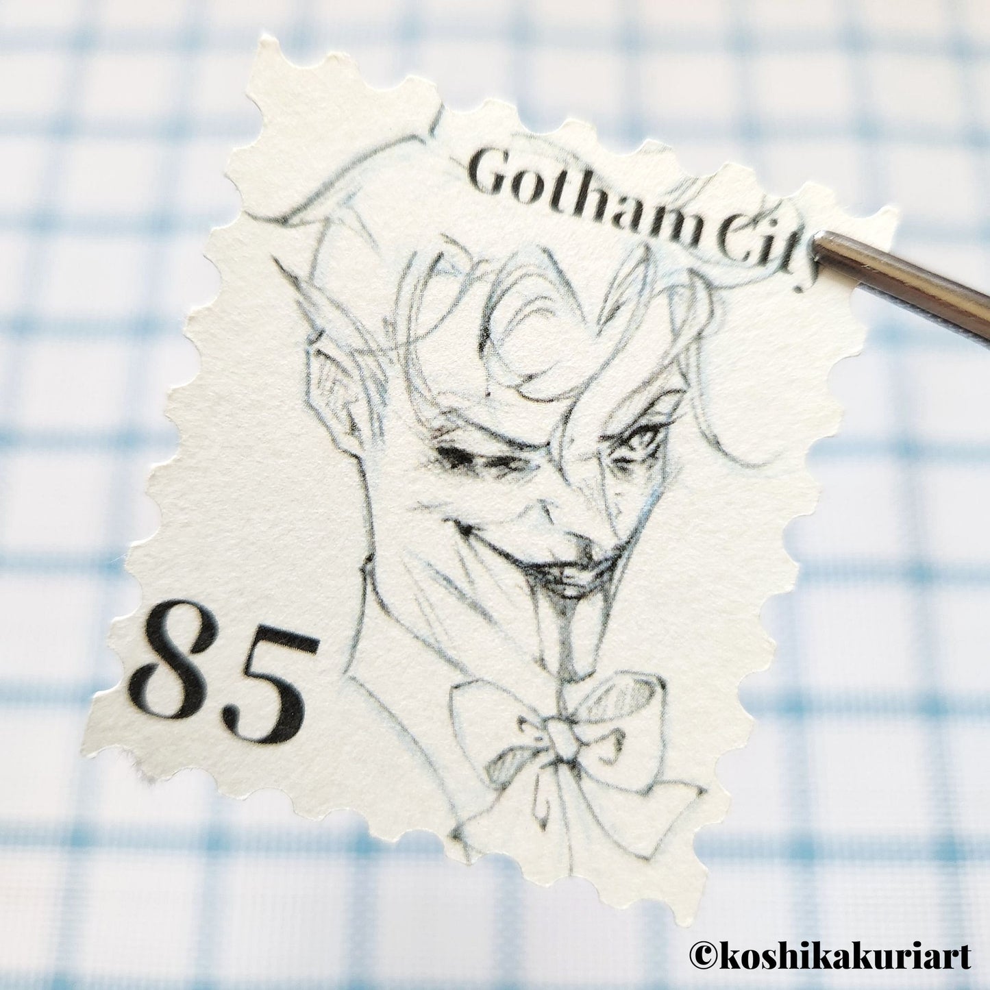 Joker's 85th Anniversary Stamp Sticker Set of 8