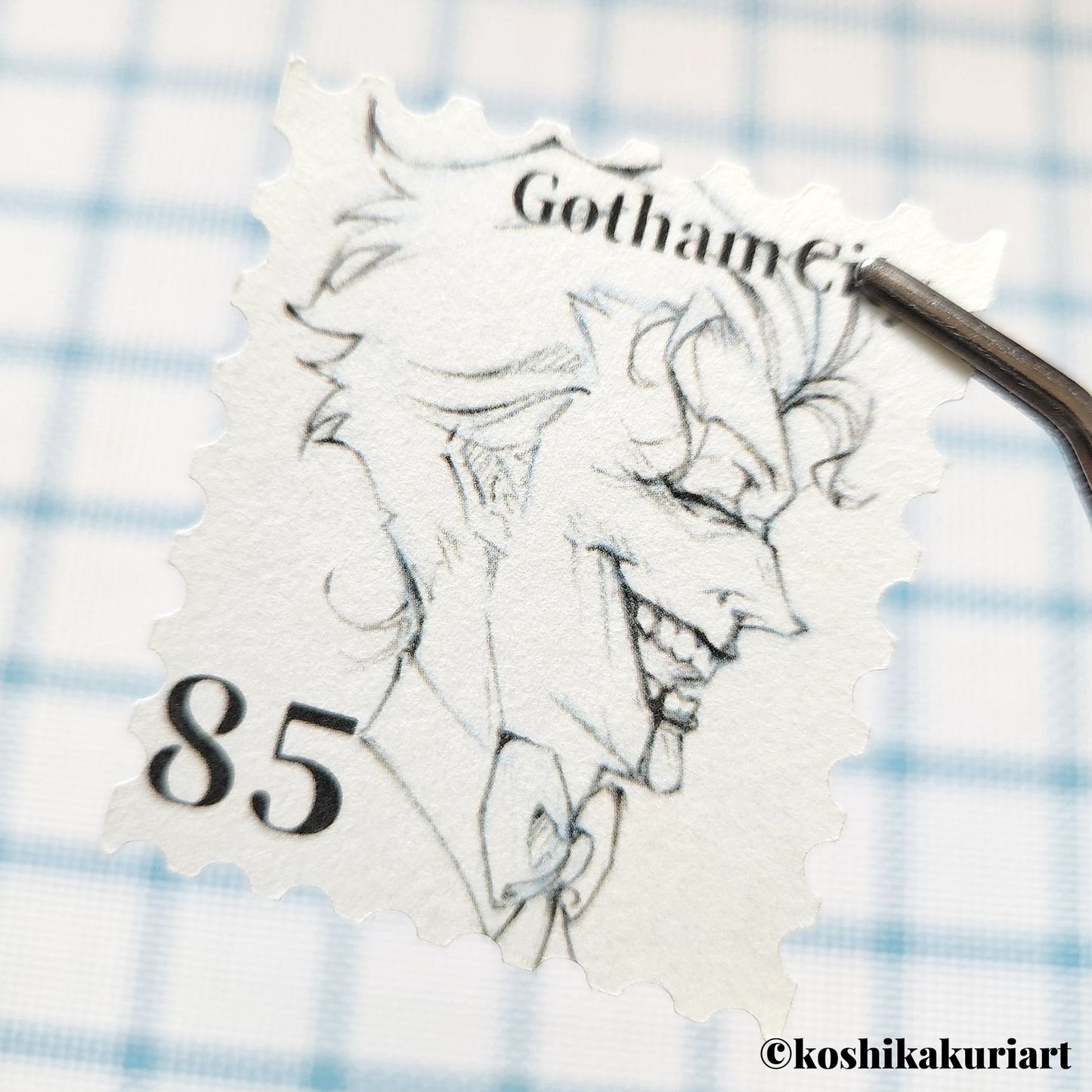 Joker's 85th Anniversary Stamp Sticker Set of 8