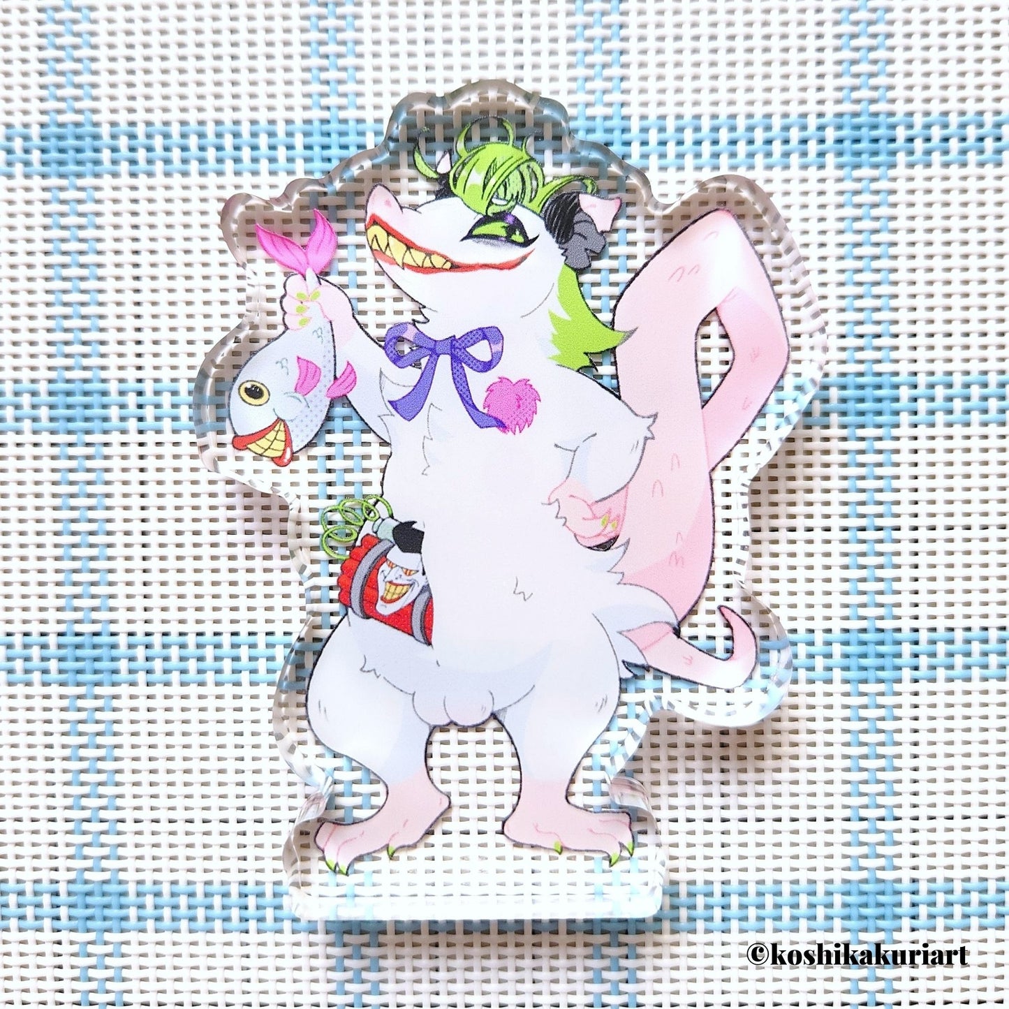 Opossum Joker's Fish Shop Acrylic Stander Set