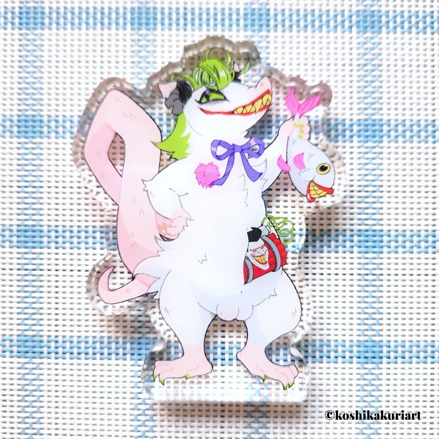 Opossum Joker's Fish Shop Acrylic Stander Set