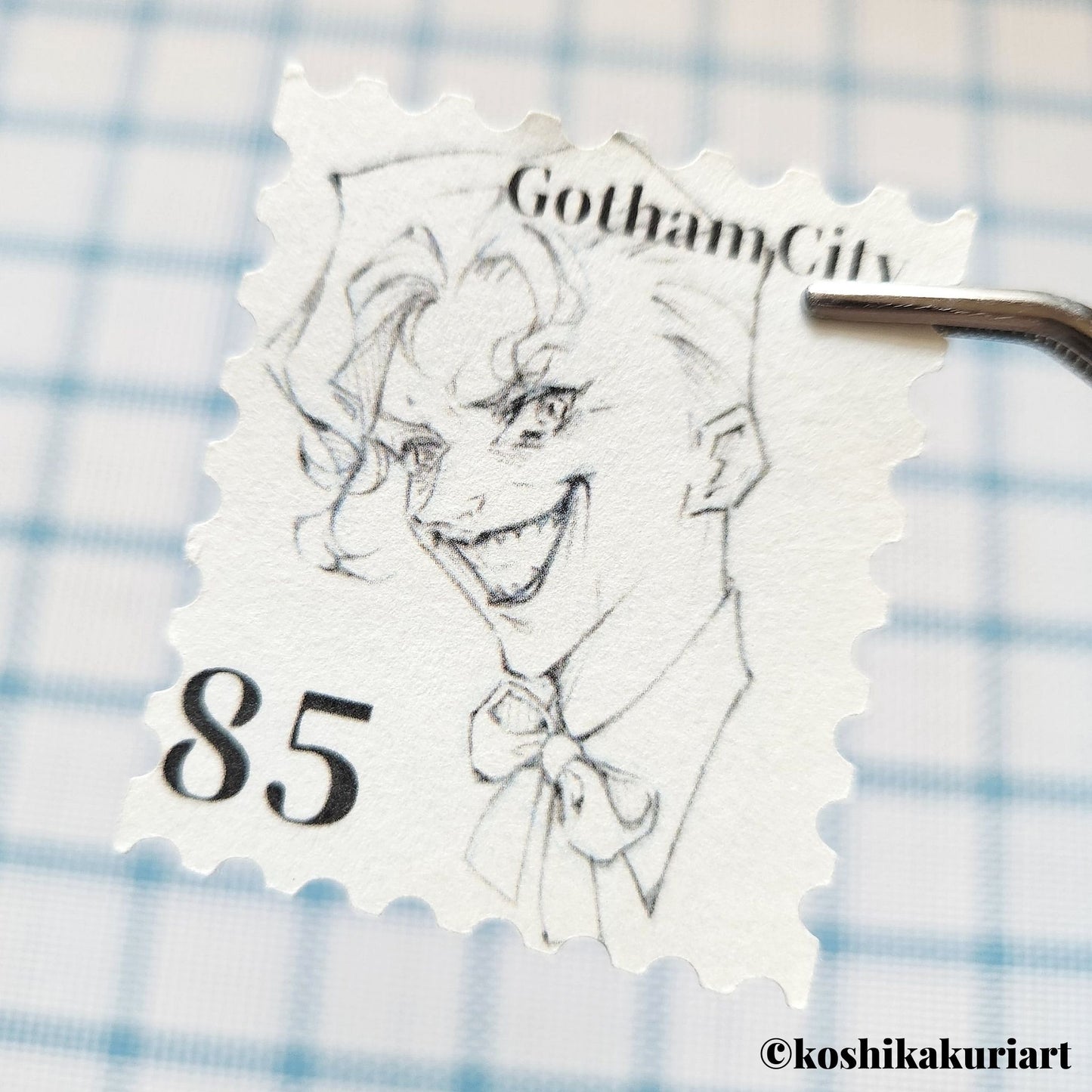 Joker's 85th Anniversary Stamp Sticker Set of 8