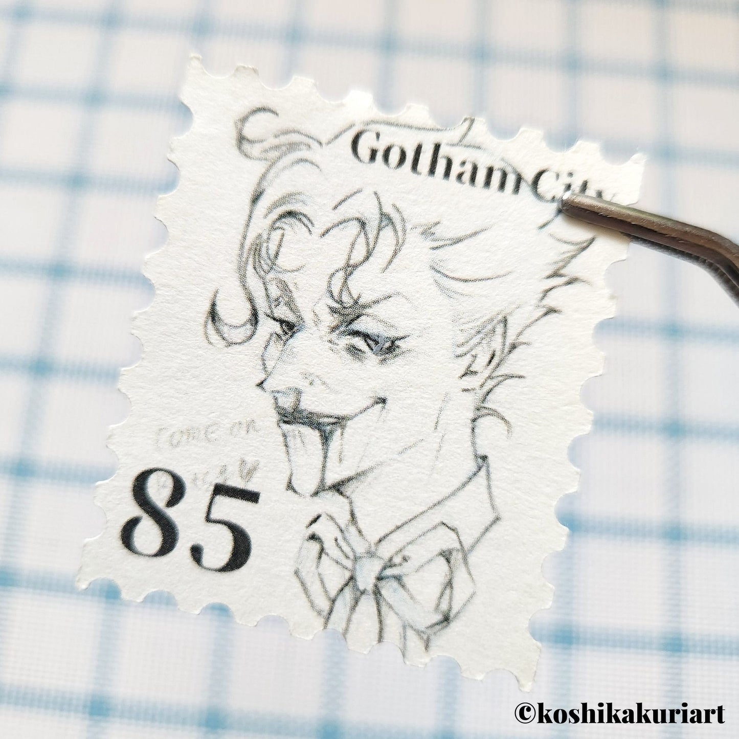 Joker's 85th Anniversary Stamp Sticker Set of 8