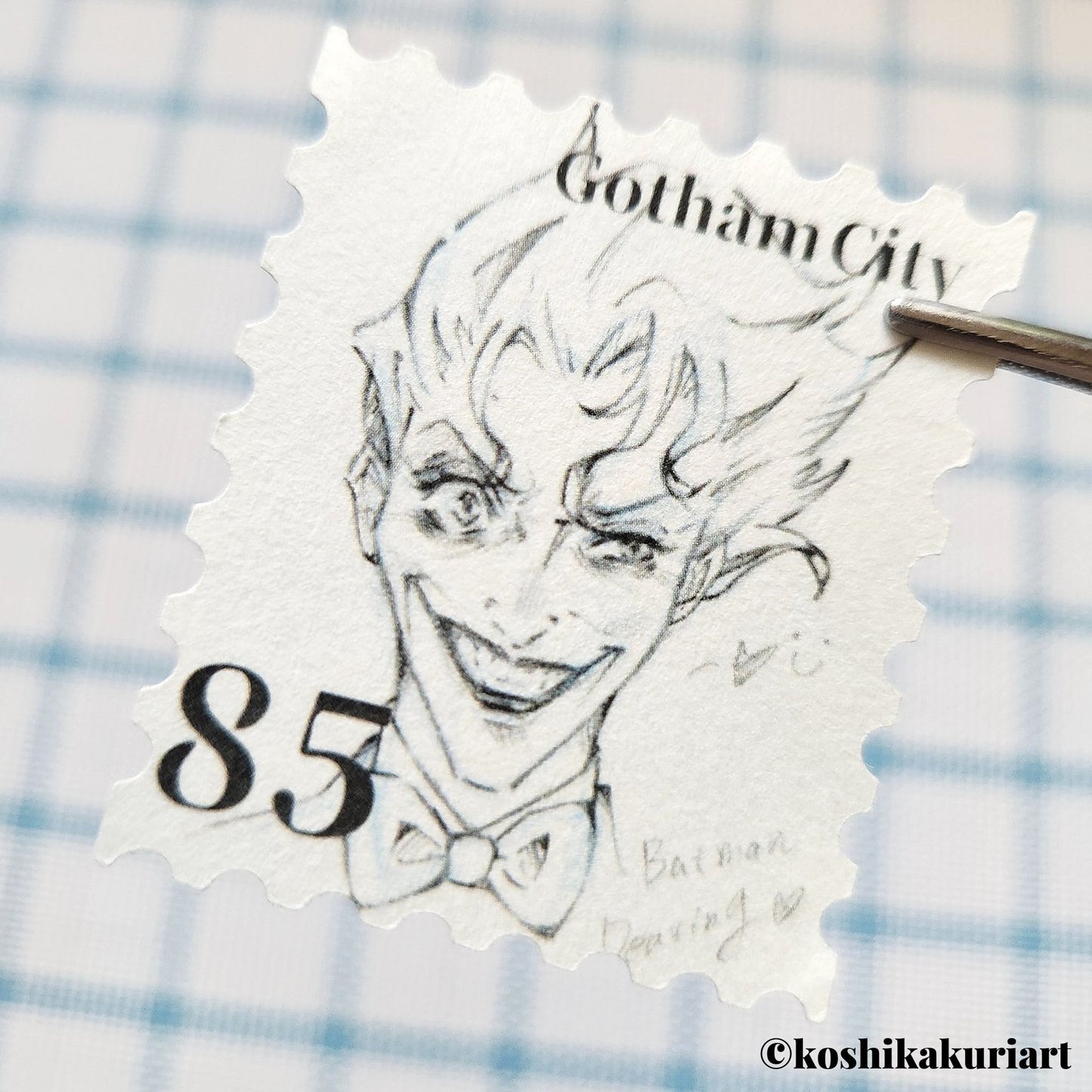 Joker's 85th Anniversary Stamp Sticker Set of 8