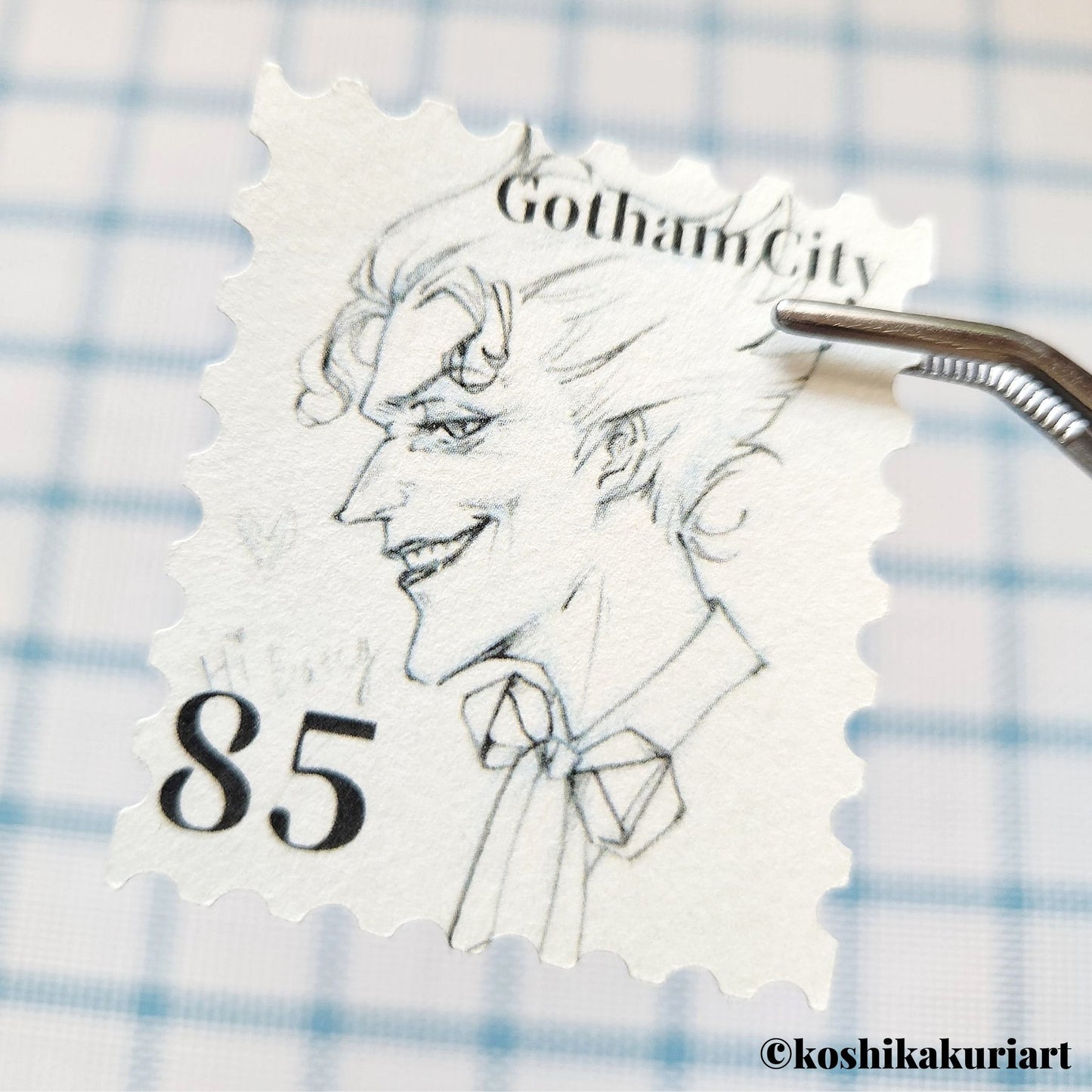 Joker's 85th Anniversary Stamp Sticker Set of 8