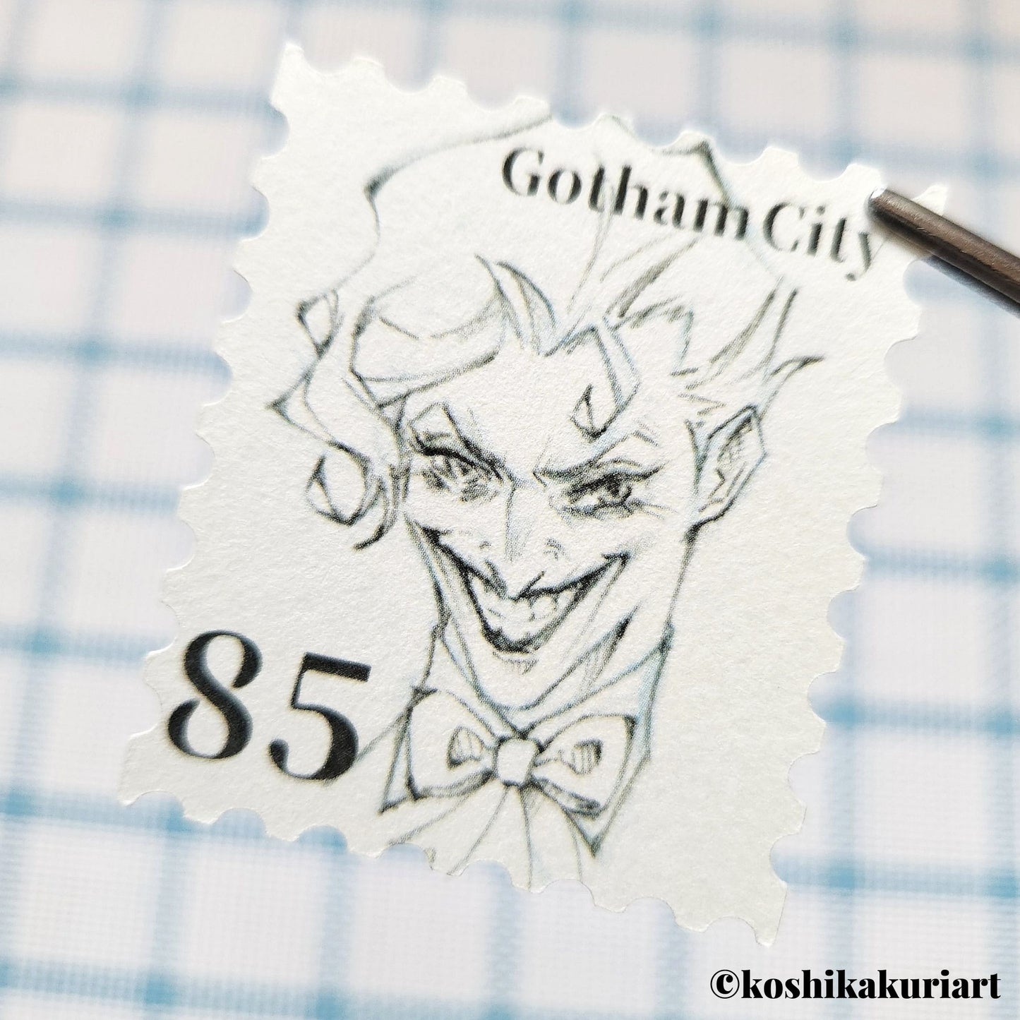 Joker's 85th Anniversary Stamp Sticker Set of 8